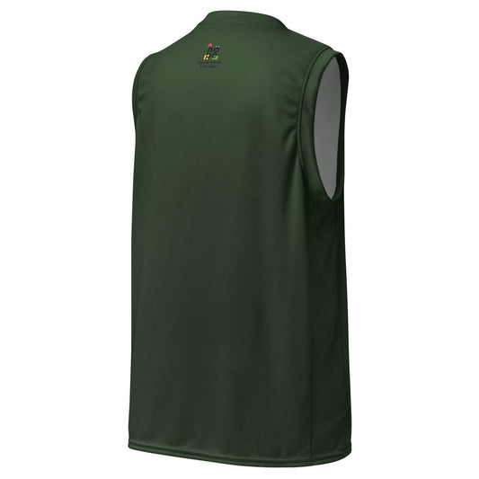 Men's Recycled Basketball Jersey - Eco-Friendly Jersey for Sustainable Sportswear -