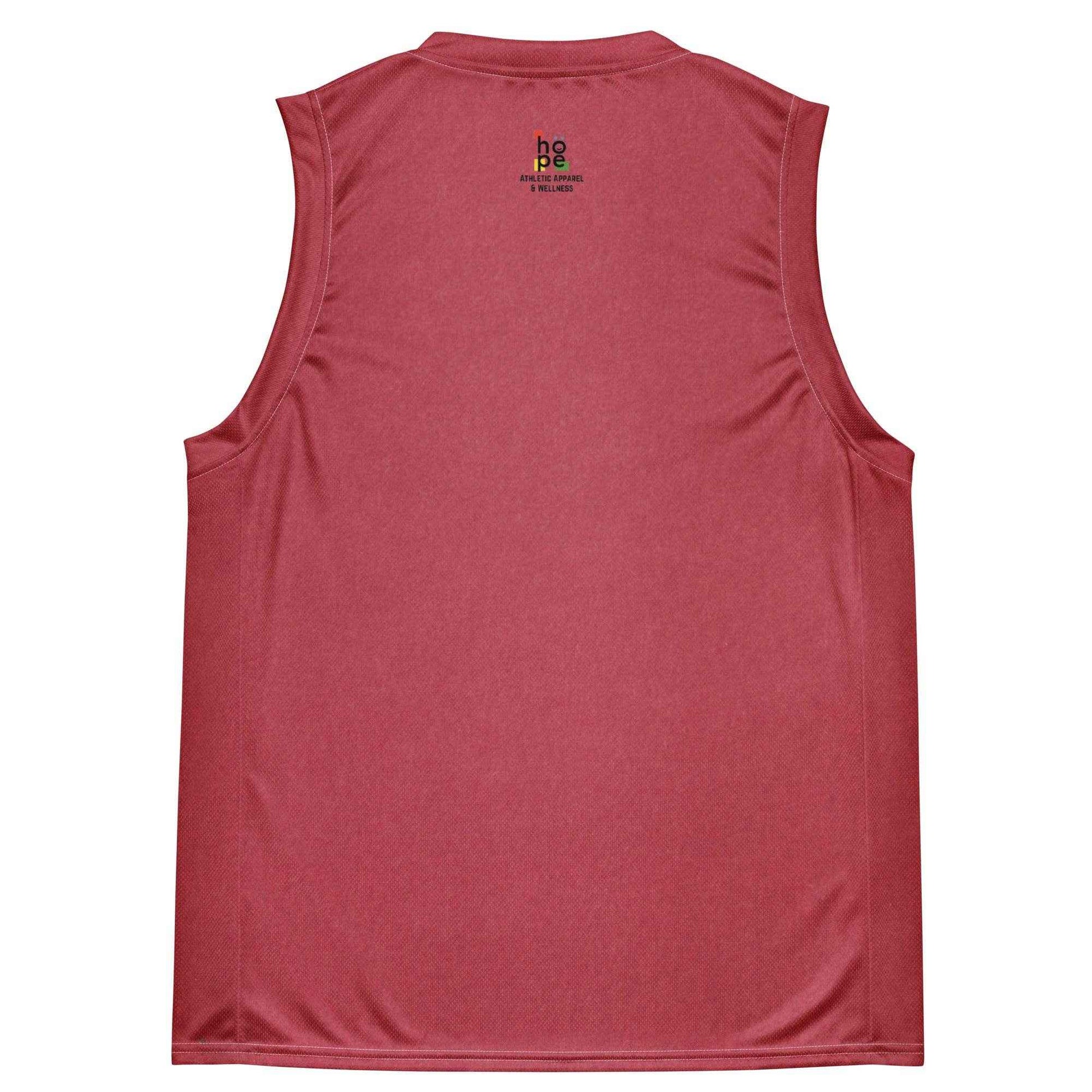 Men's Recycled Basketball Jersey - Sustainable Style for Active Players -
