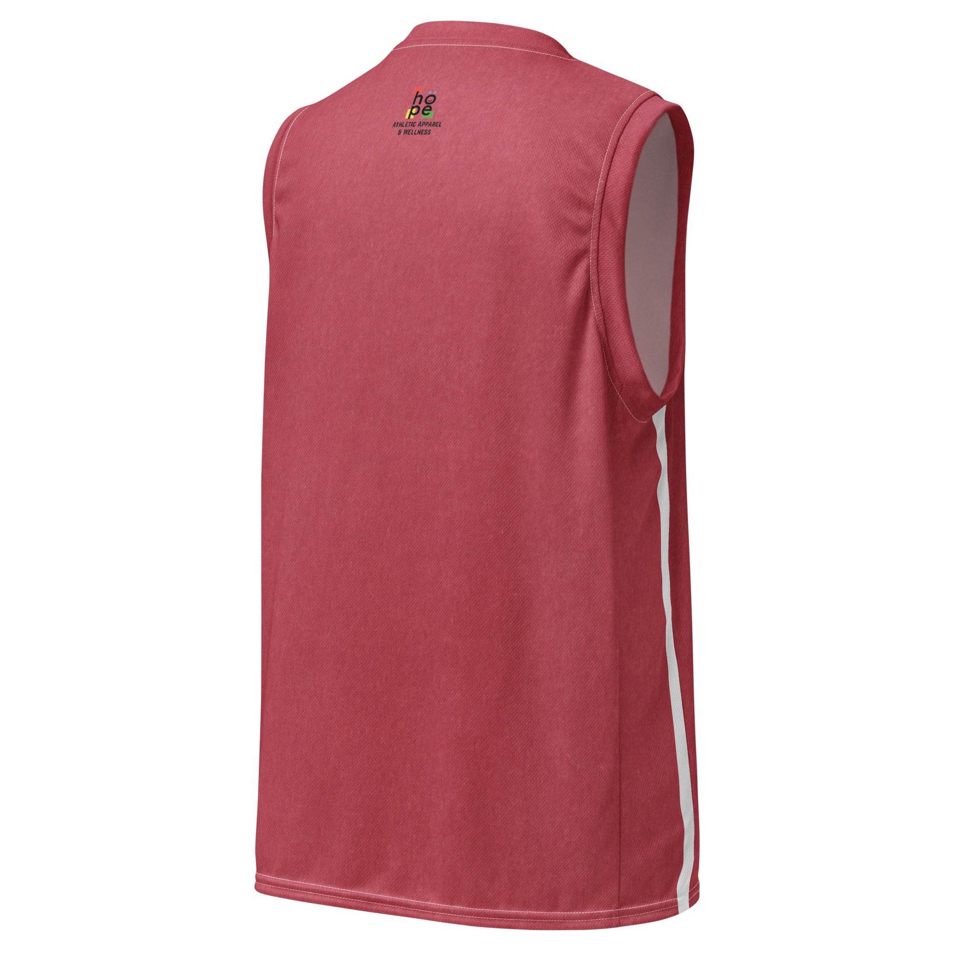 Men's Recycled Basketball Jersey - Sustainable Style for Active Players -