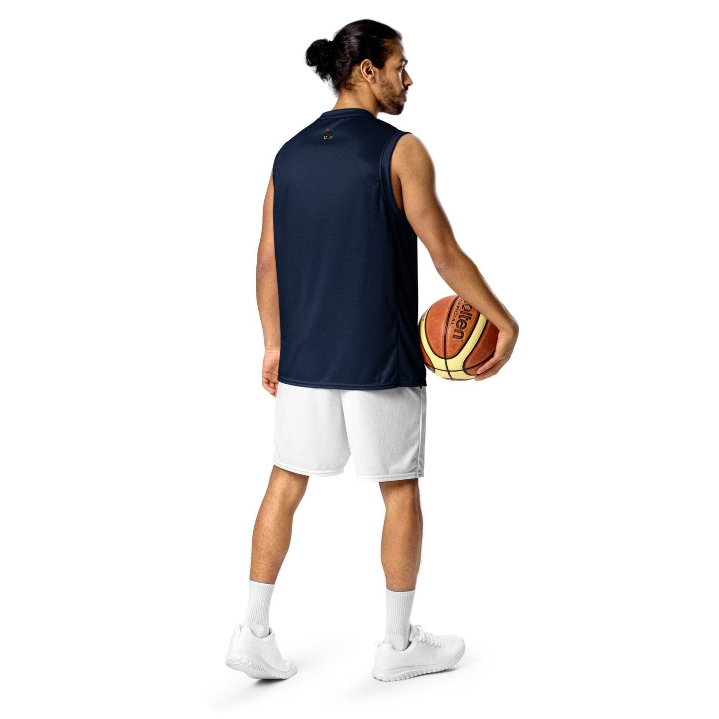Men's Recycled Basketball Jersey for Eco-Friendly Athletes -