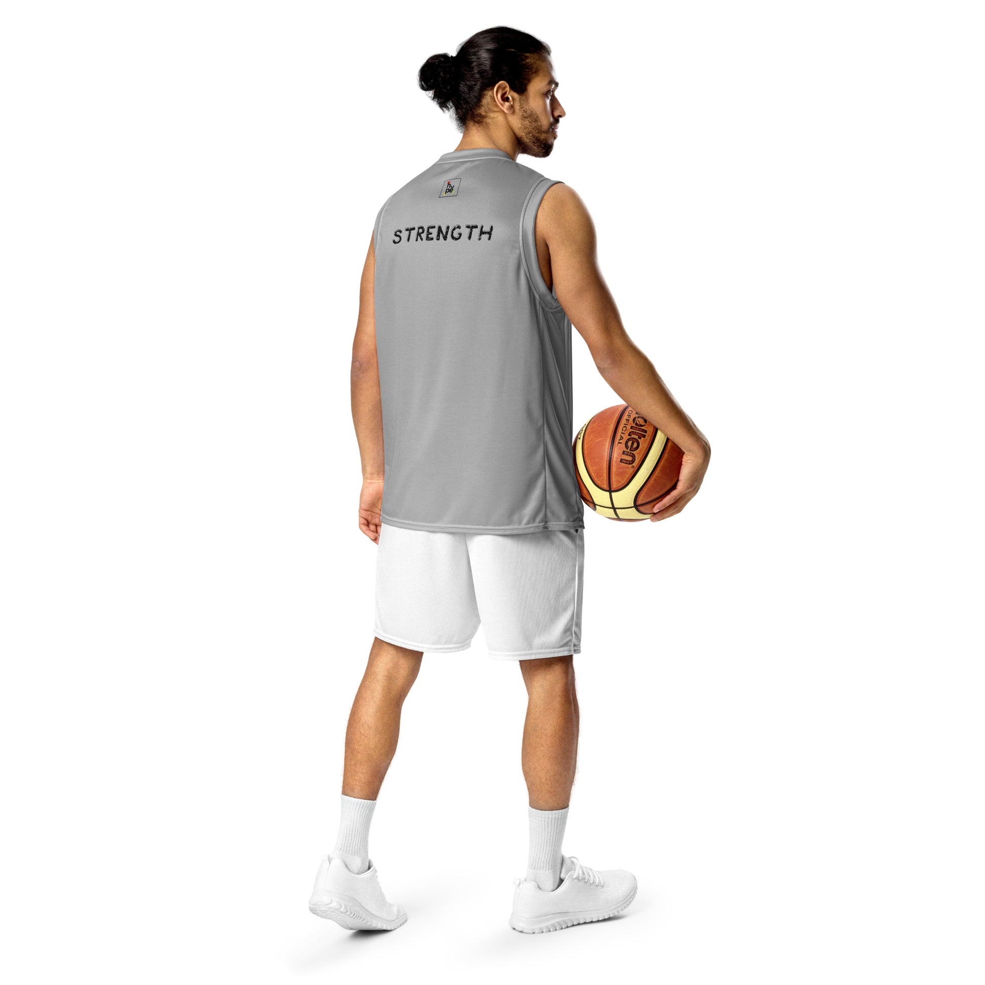 Men's Recycled Basketball Jersey - Strength and Sustainability -