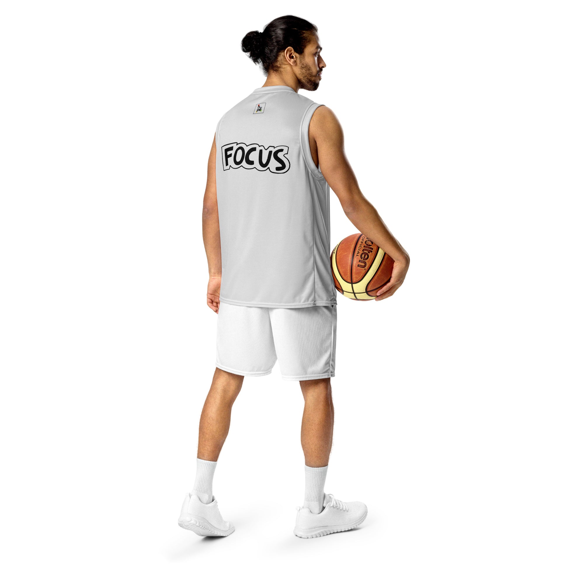 Men's Recycled Basketball Jersey- Focus -