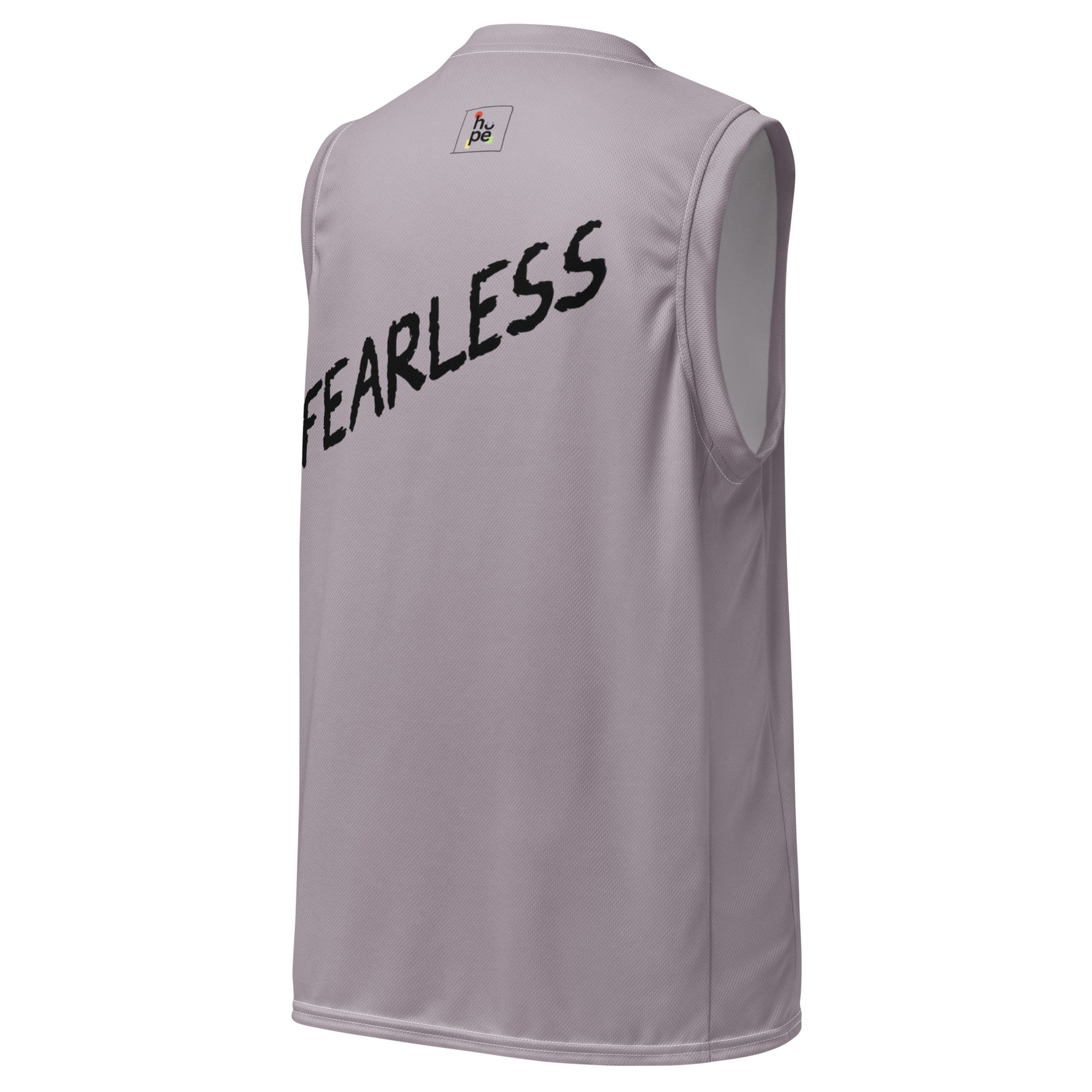 Men's Recycled Basketball Jersey - Fearless & Eco-Friendly Performance -