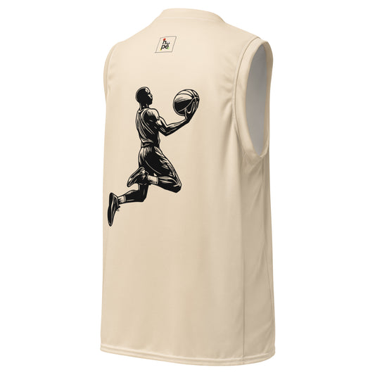 Men's Recycled Basketball Jersey - Game Time for Eco-Friendly Athletes -