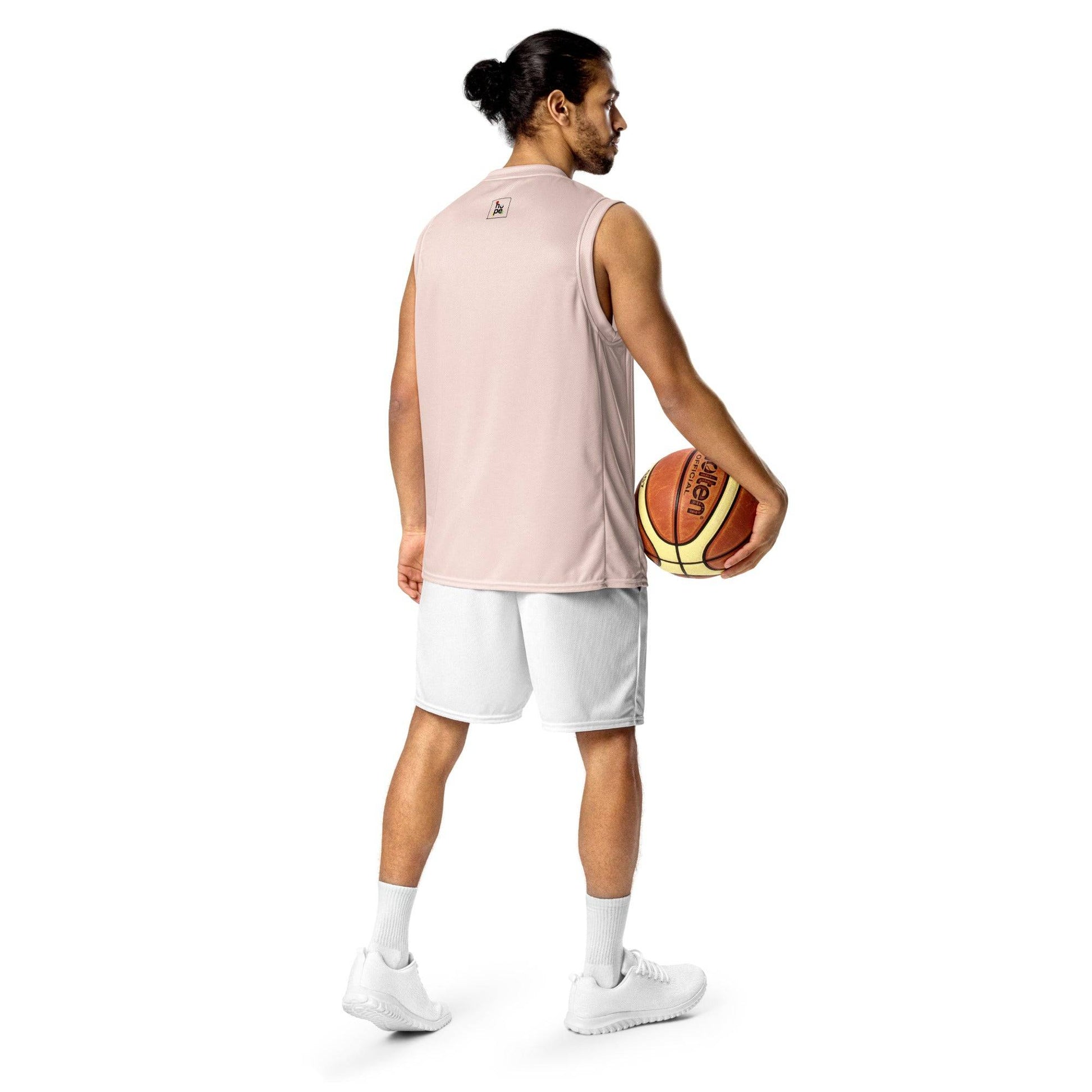 Men's Recycled Basketball Jersey - Run Wild, Embrace Freedom -