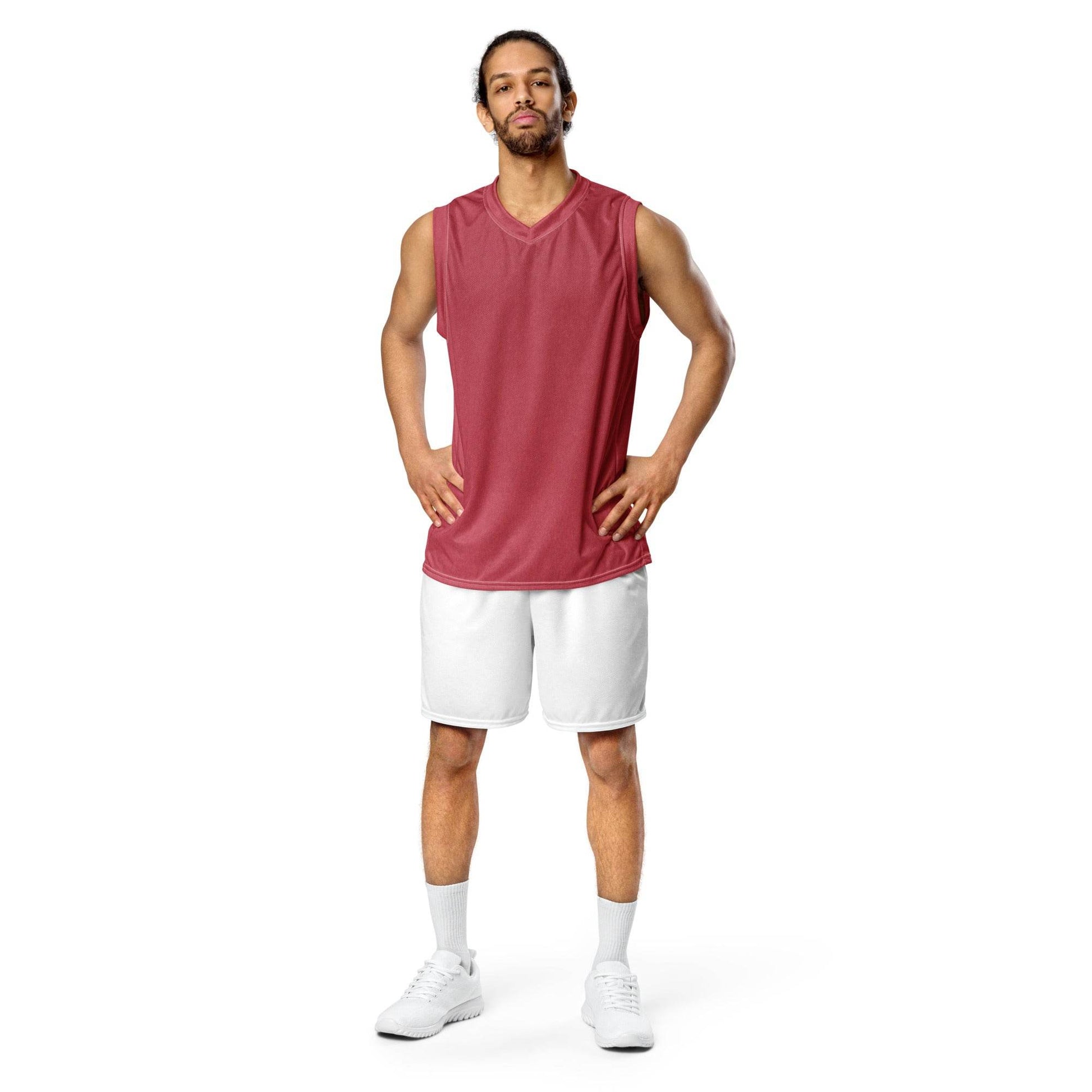 Men's Recycled Basketball Jersey - Sustainable Style for Active Players -