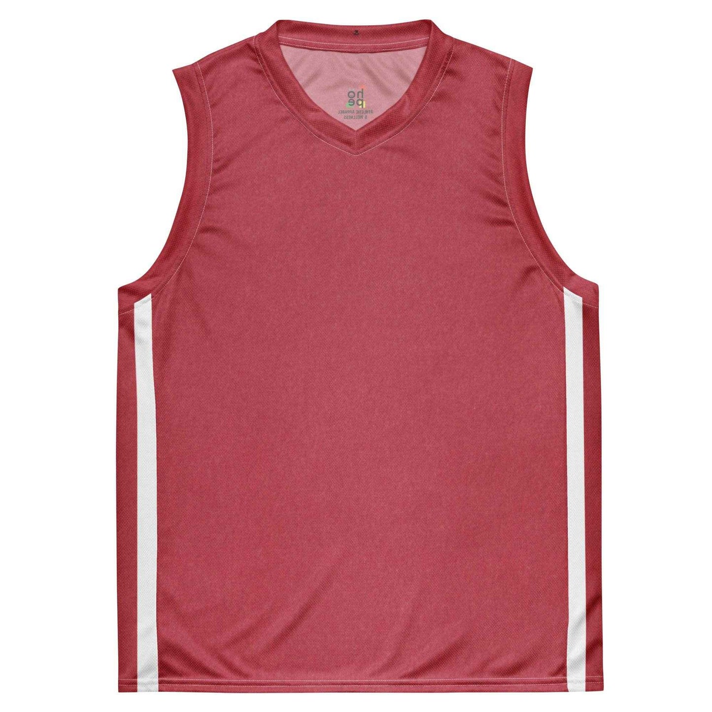Men's Recycled Basketball Jersey - Sustainable Style for Active Players -