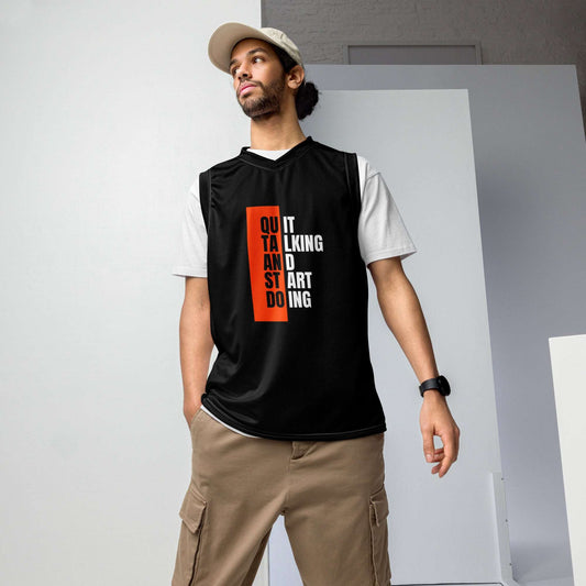 Men's Basketball Jersey for Quick Performance and Action - Eco-Friendly Recycled Design -