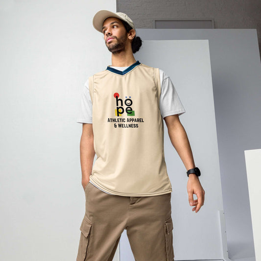 Men's Basketball Jersey - Recycled Hope Athletic and Wellness Collection -