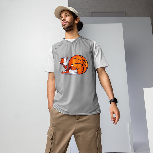 Men's Recycled Basketball Jersey for Eco-Friendly Athletes -