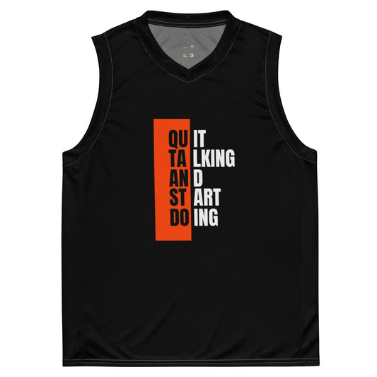 Men's Recycled Basketball Jersey for Quick Performance and Action
