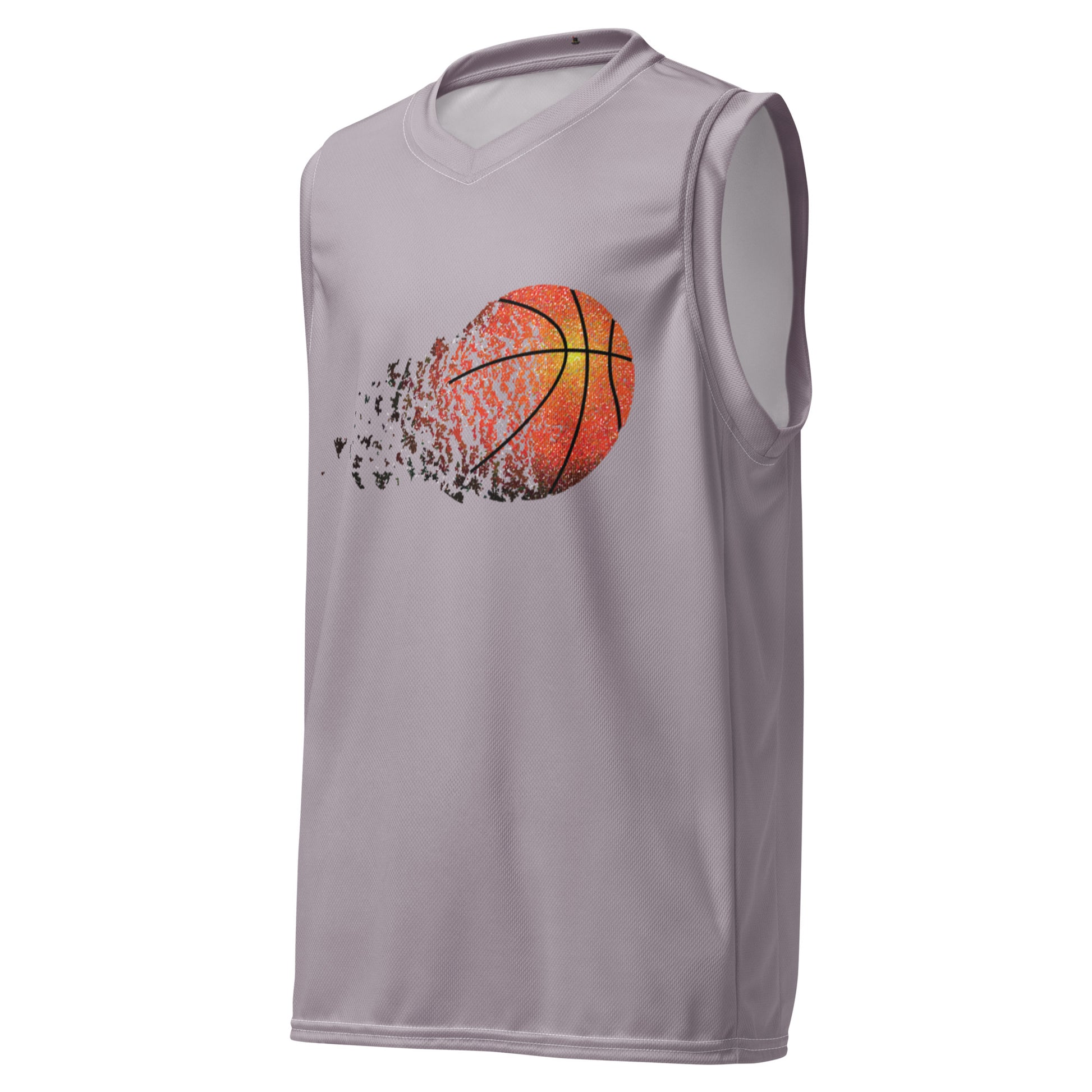 Men's Recycled Basketball Jersey - Fearless & Eco-Friendly Performance -