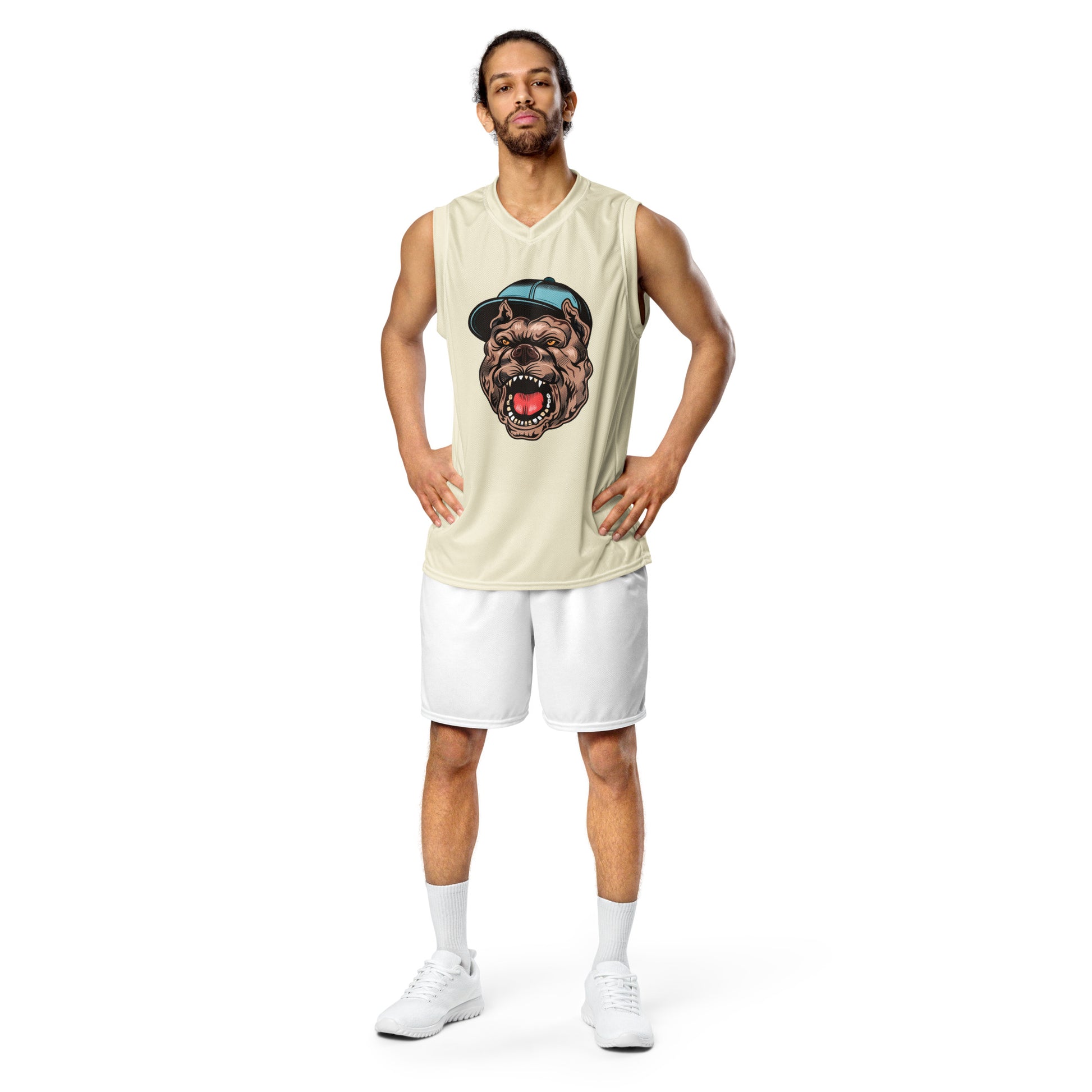 Men's Recycled Basketball Jersey - Build Different for Sustainable Style -