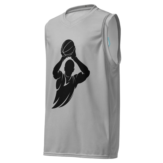 Men's Recycled Basketball Jersey - Unstoppable Eco-Friendly Performance -