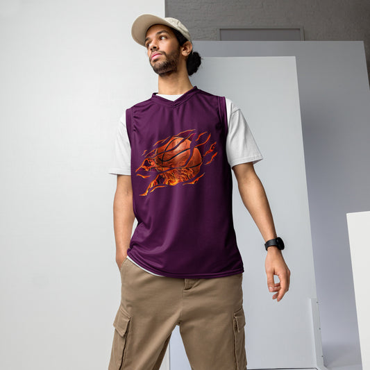 Men's Recycled Basketball Jersey - Performance and Sustainability Combined -