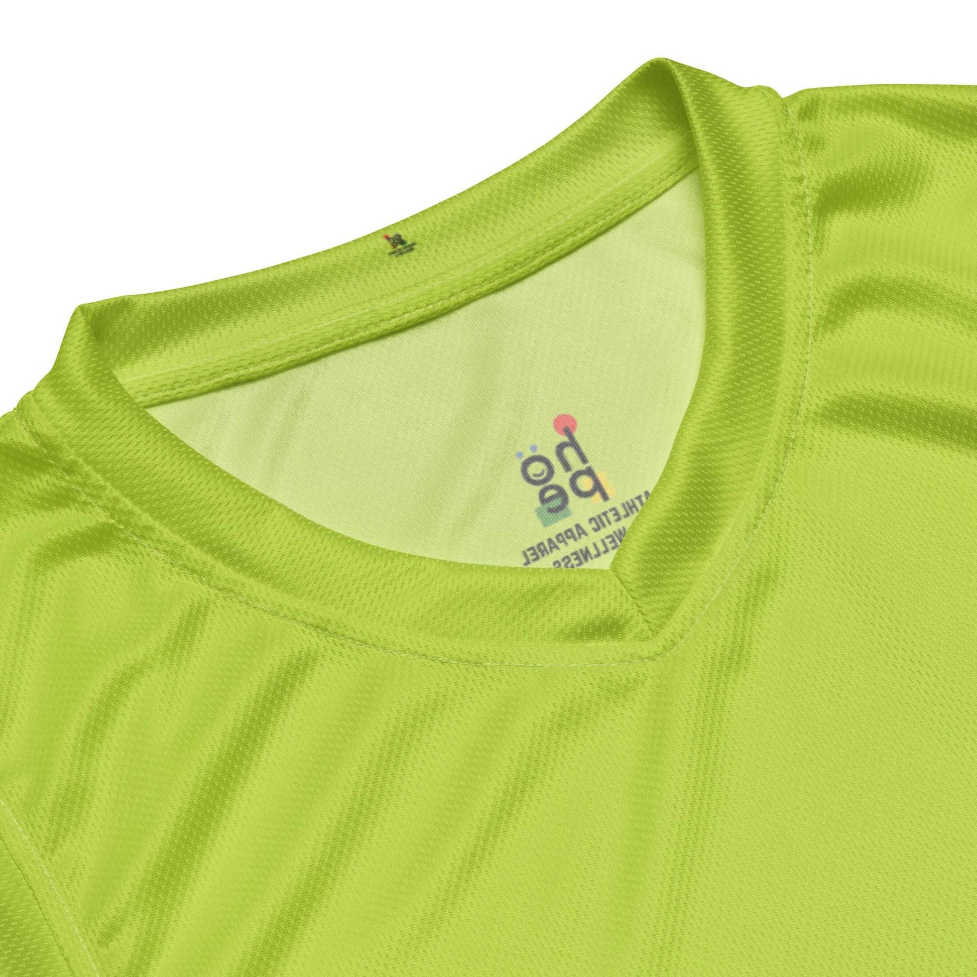 Men's Recycled Basketball Jersey- Play Hard -