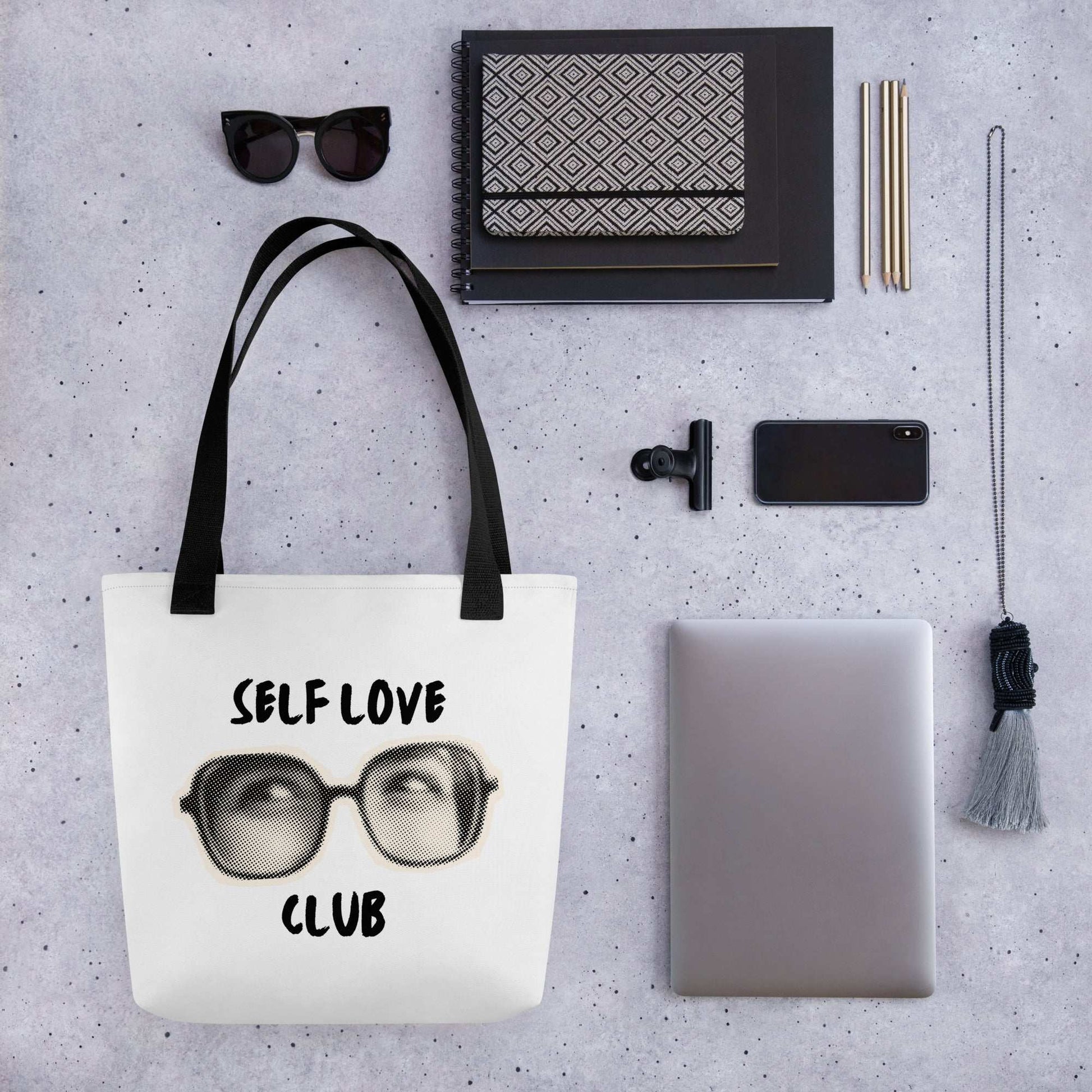 Unisex Self Love Tote Bag - Empower Your Everyday with the Self Love Club -