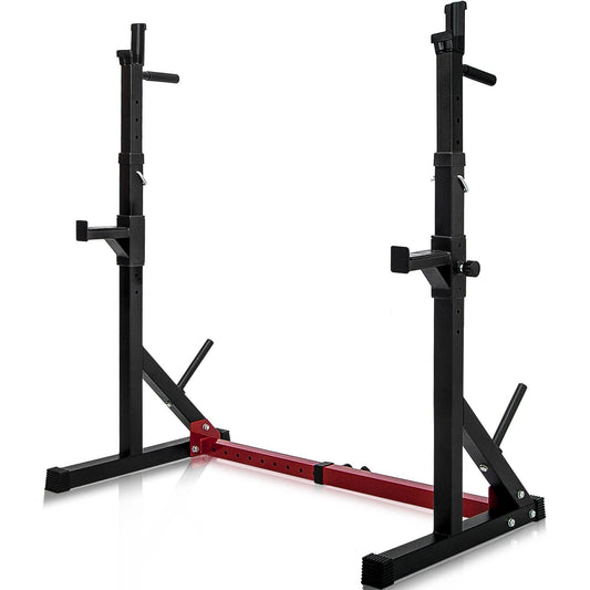 Adjustable Weight Lifting Bench with Barbell Stand - 550lb Capacity for Home Gym Fitness -