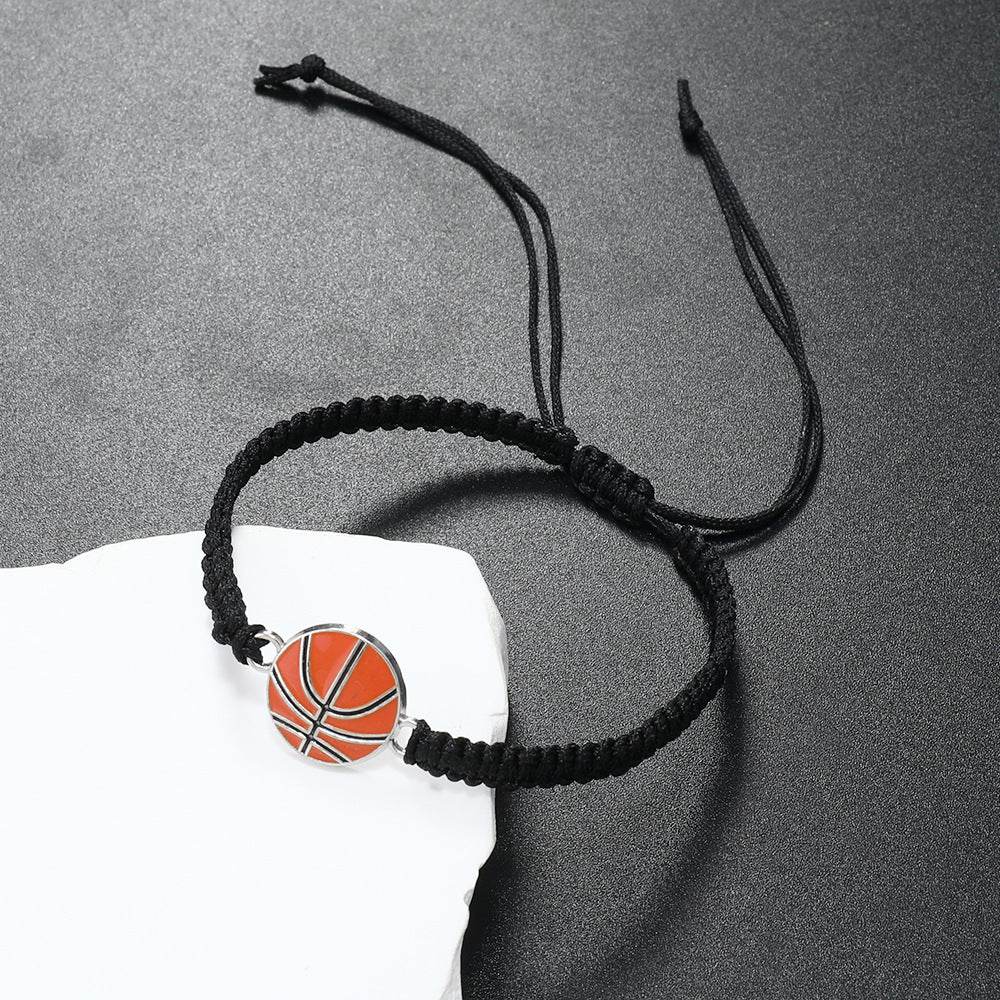 Team Spirit Braided Sport Bracelets - Adjustable Sports Accessories - HOPE Athlete Apparel & Wellness 