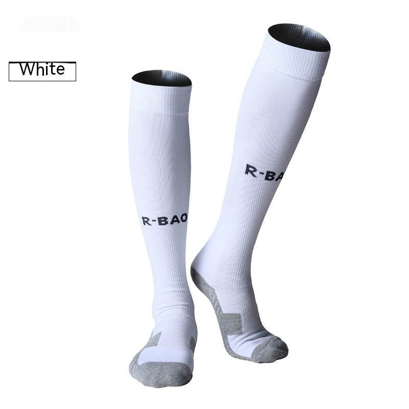 Towel Bottom Long Soccer Socks – Ankle Support & Calf Protection - HOPE Athlete Apparel & Wellness 