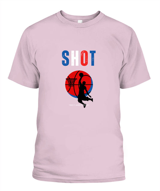 Men's Basketball Shot T-Shirt | Gildan 5000