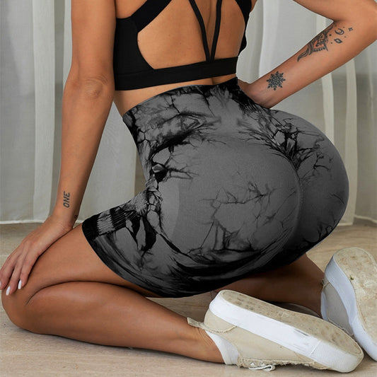 Summer Fitness Leggings - Tie-Dye Print & Sexy Fit