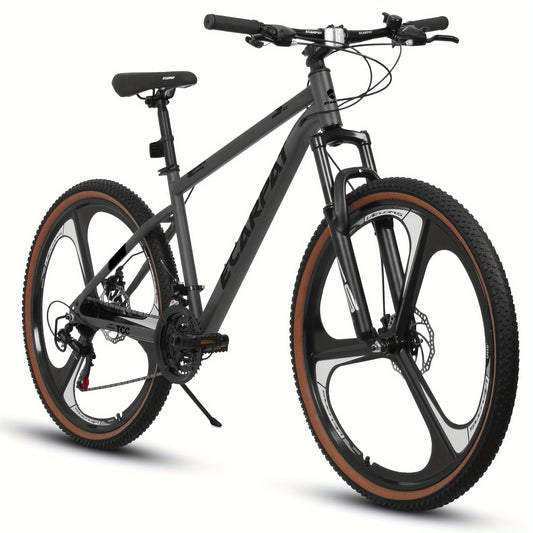 27.5" Mountain Bike - 21-Speed Dual Disc Brake Road Bicycle