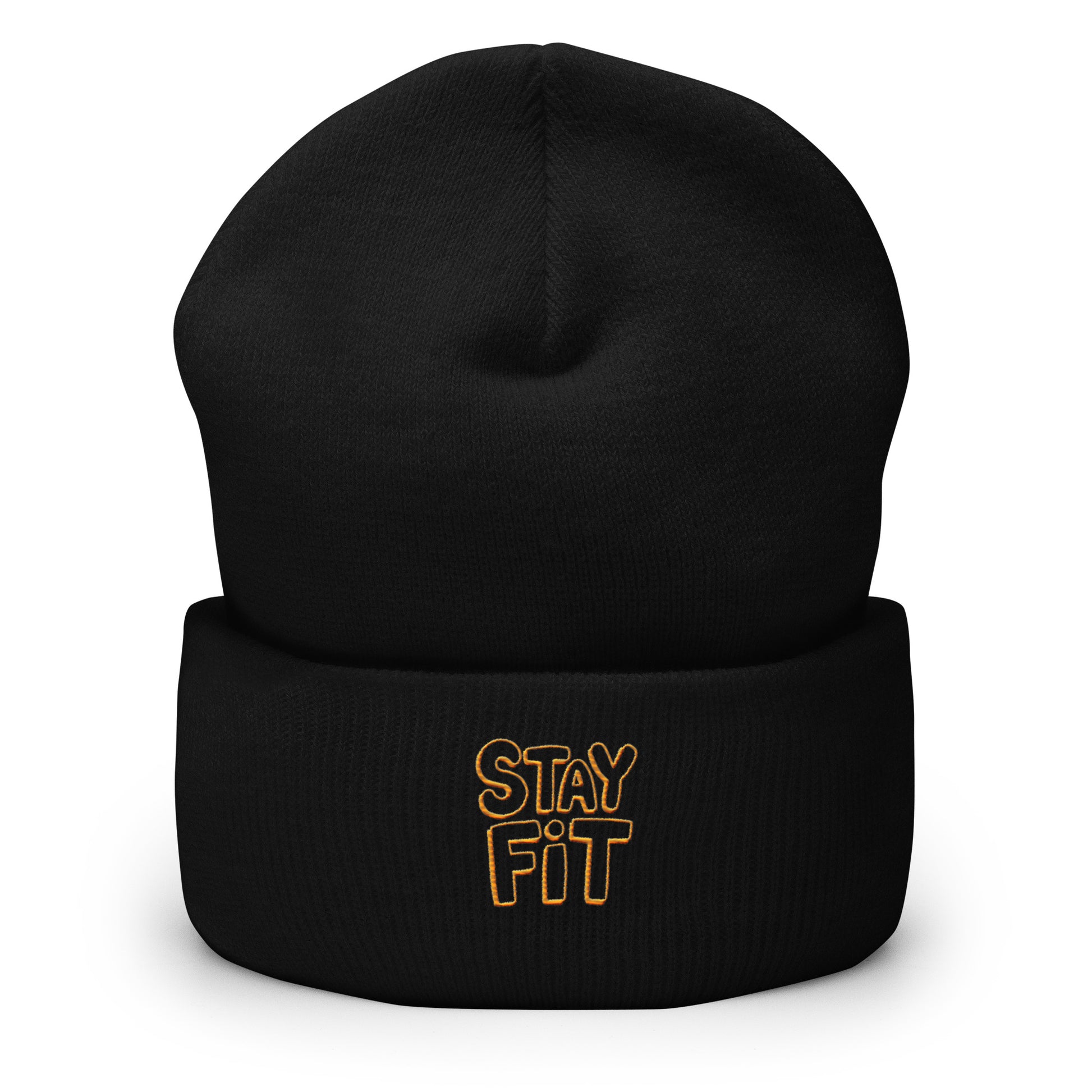Unisex Cuffed Beanie- Stay Fit -