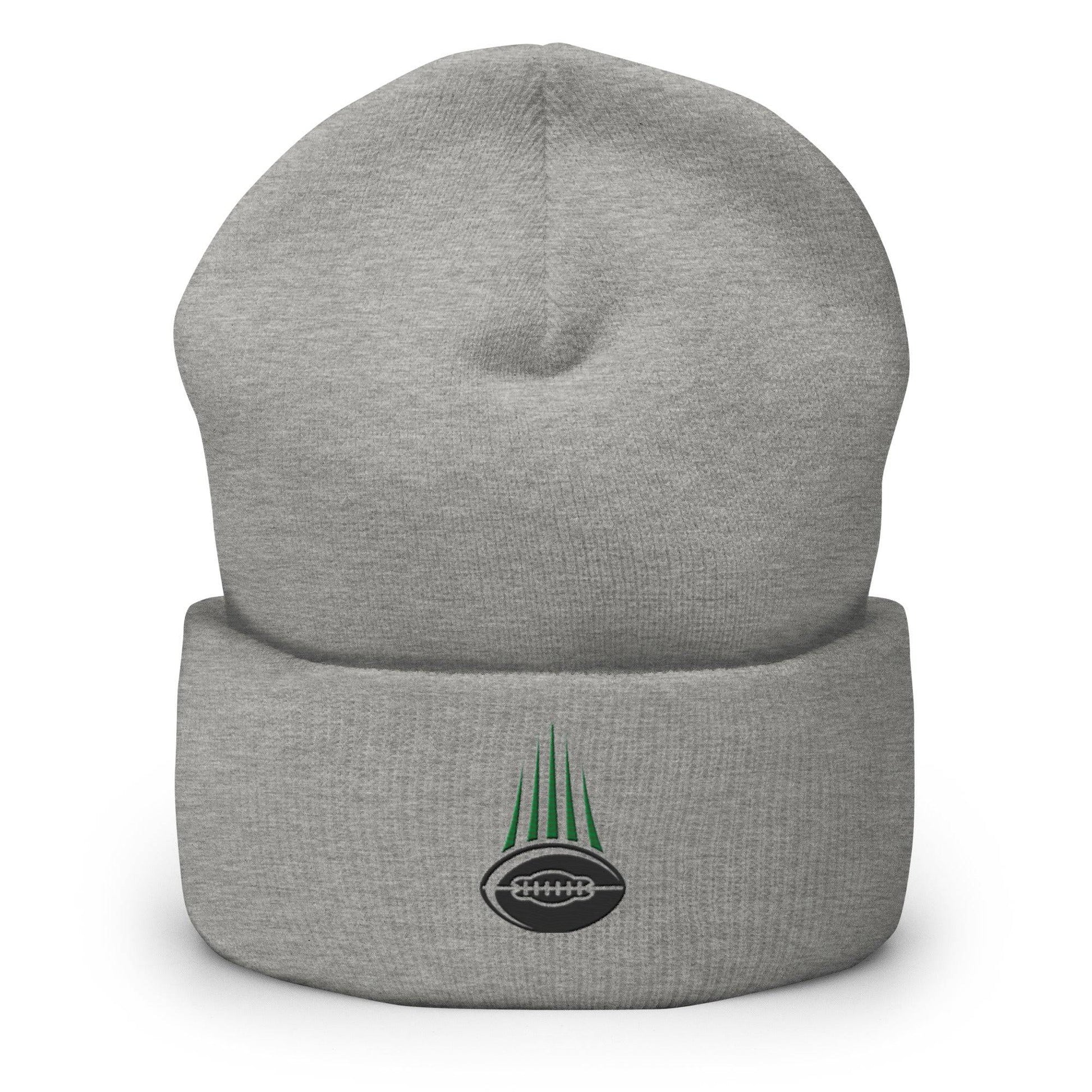 Unisex Cuffed Beanie- Football -