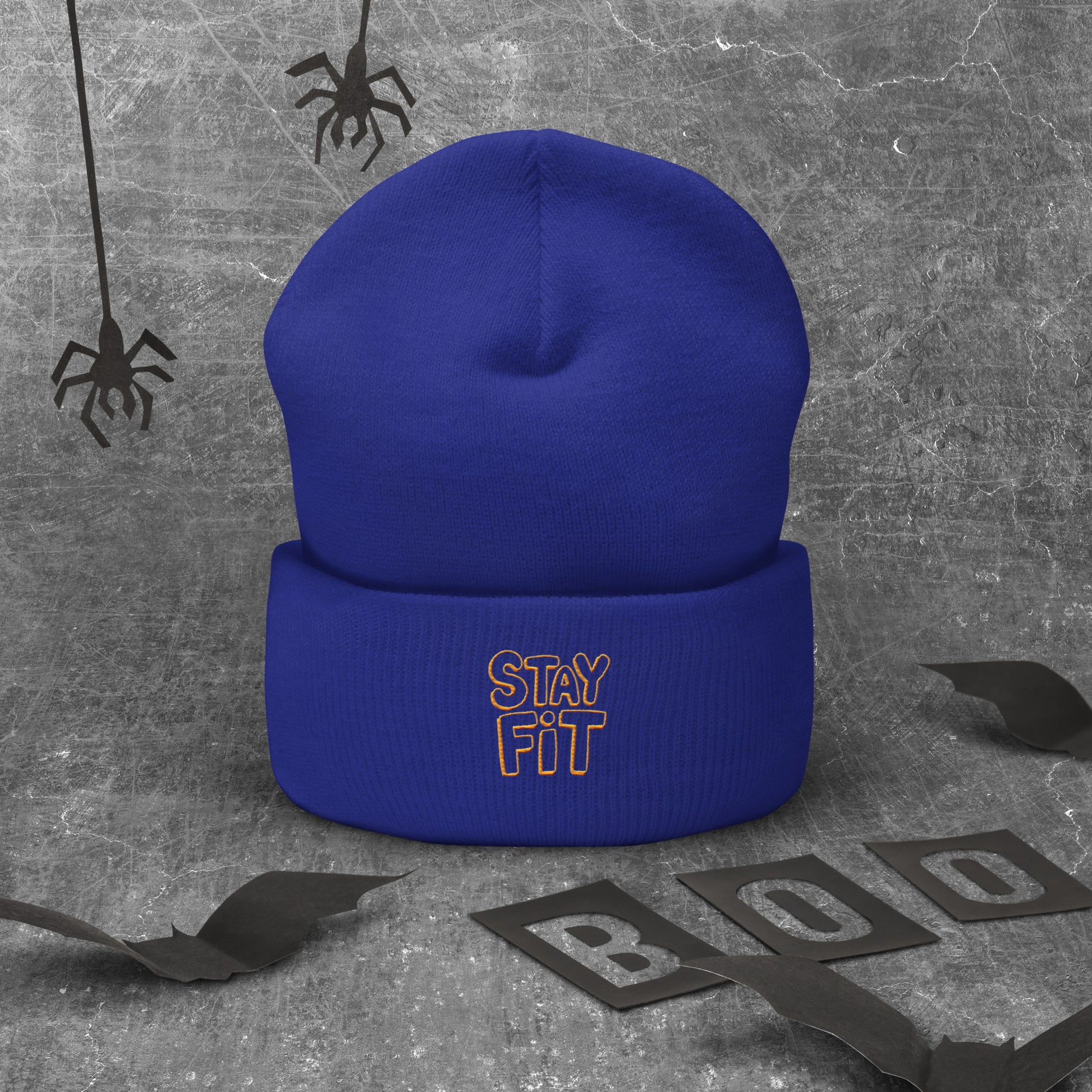Unisex Cuffed Beanie- Stay Fit -