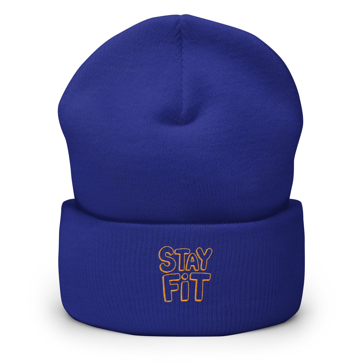 Unisex Cuffed Beanie- Stay Fit -
