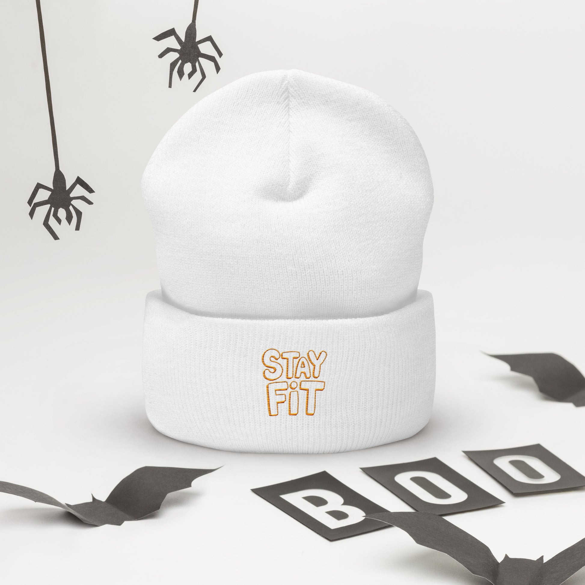 Unisex Cuffed Beanie- Stay Fit -