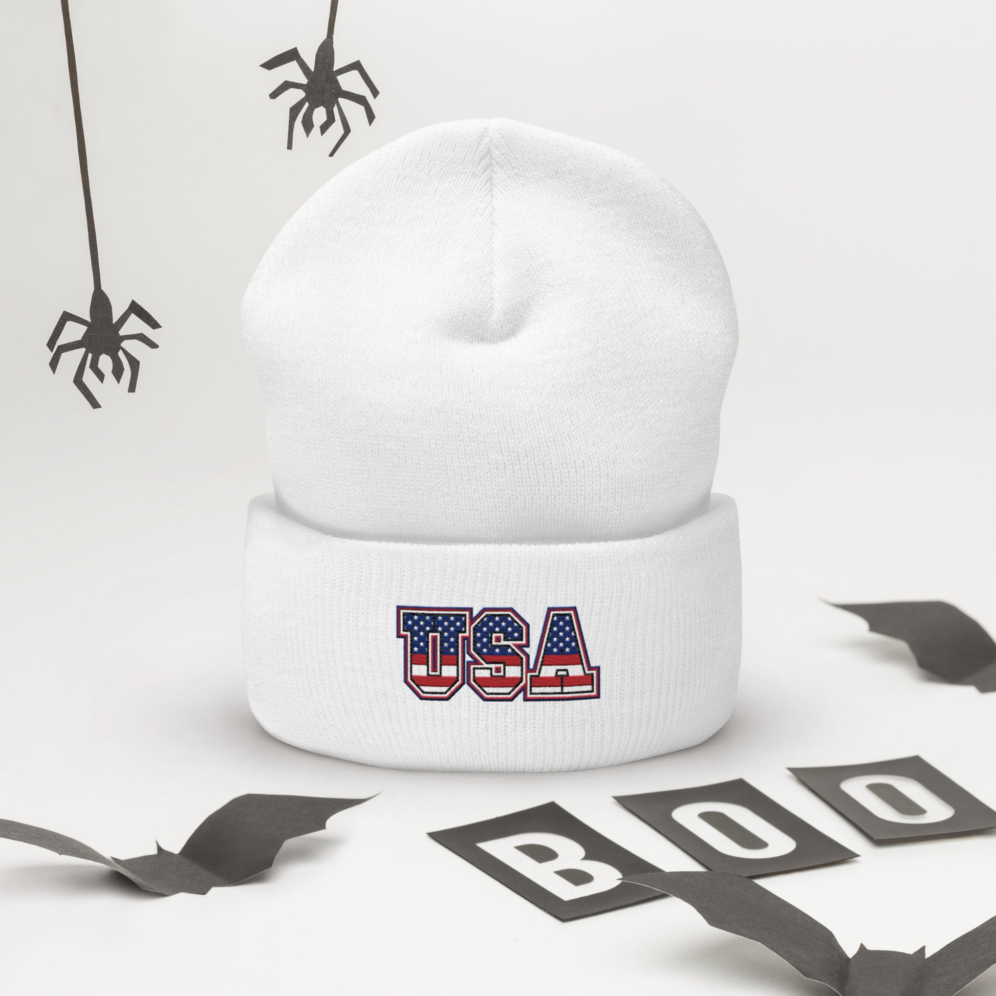 Unisex Cuffed Beanie- USA -