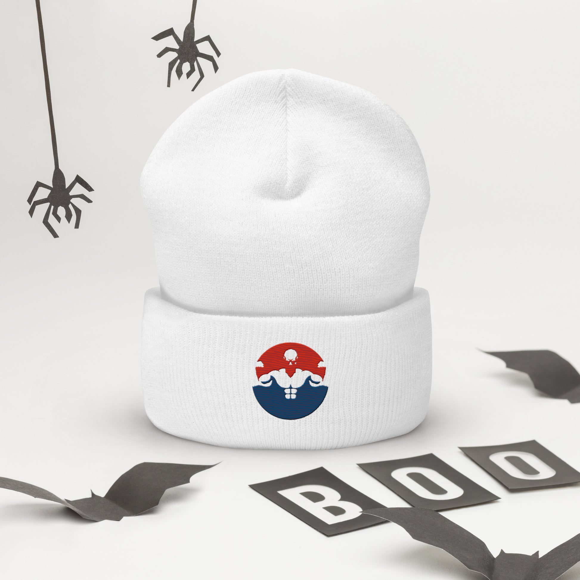 Unisex Cuffed Beanie- Weightlifting -