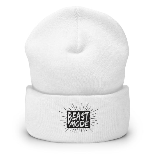 Unisex Cuffed Beanie- Beast Mode -