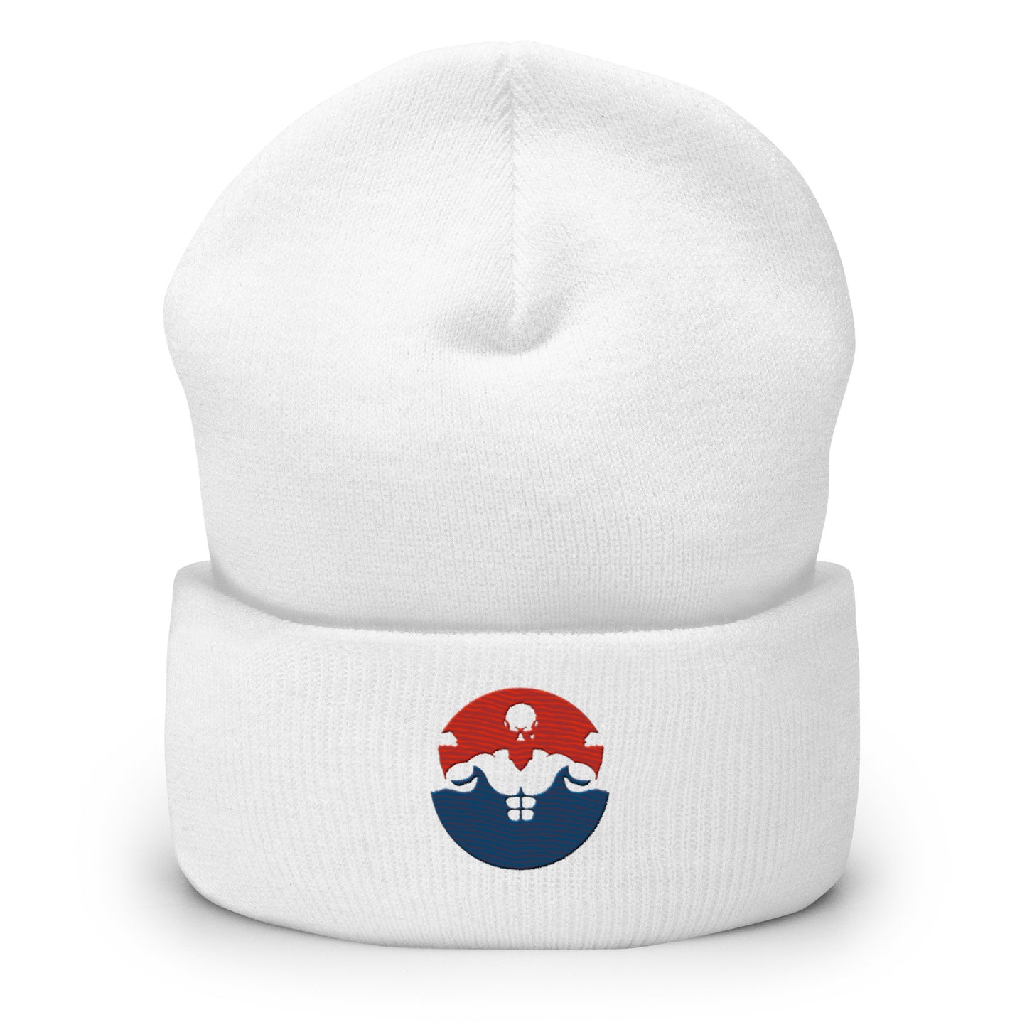 Unisex Cuffed Beanie- Weightlifting -