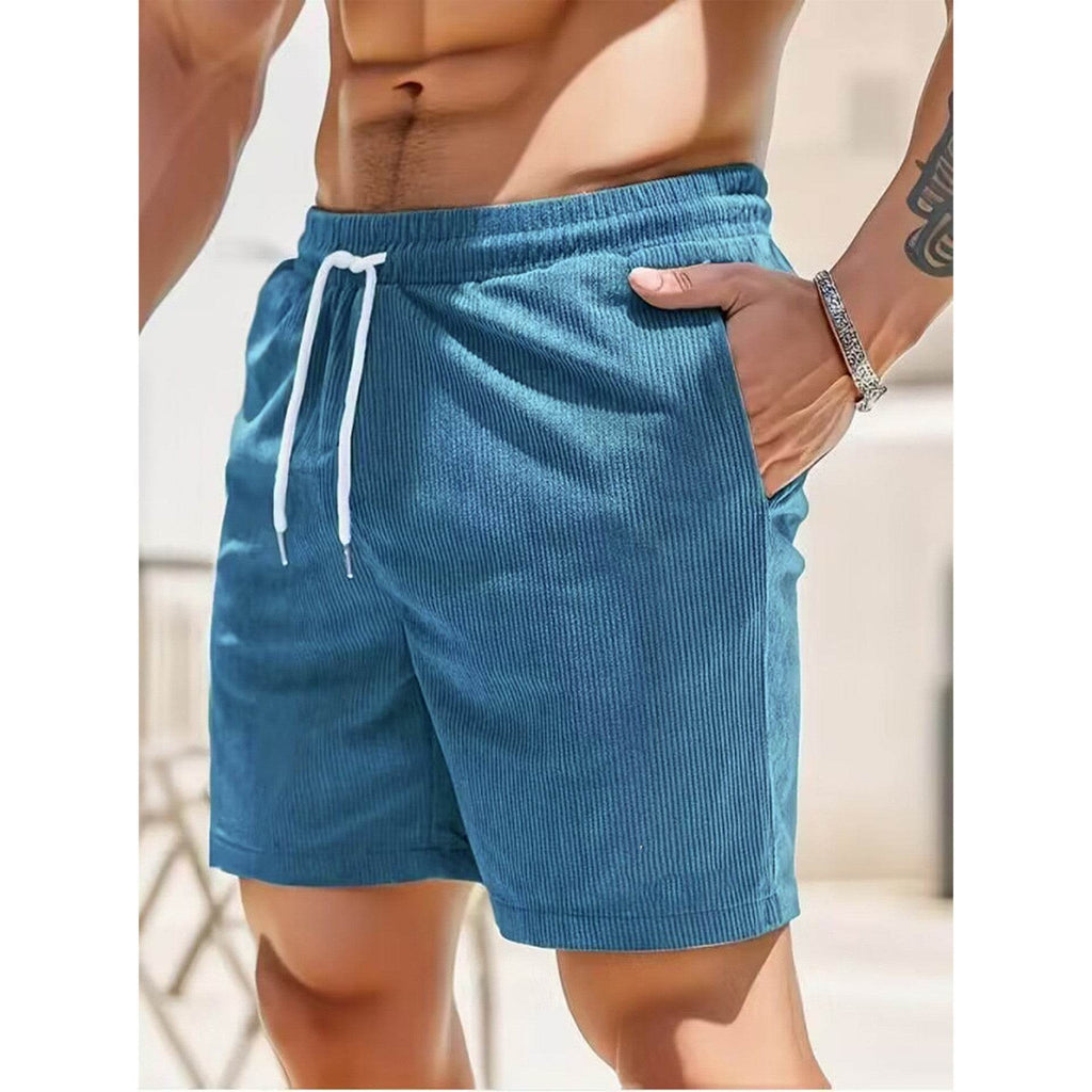 Pure Color Corduroy Sports Pants - Simple Tied Design - HOPE Athlete Apparel & Wellness 