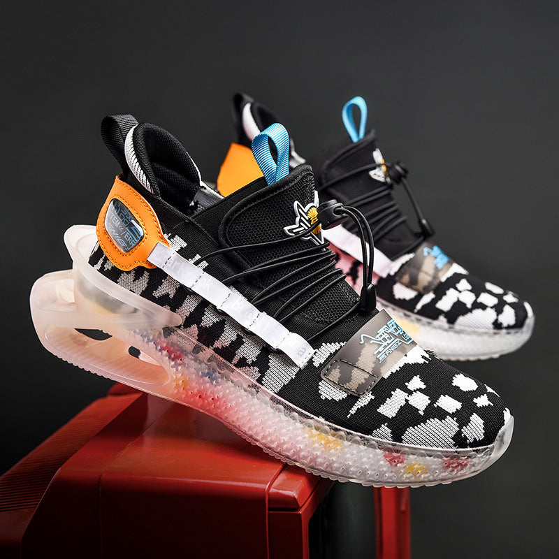 Zebra Print Speed Athletic Running Shoes