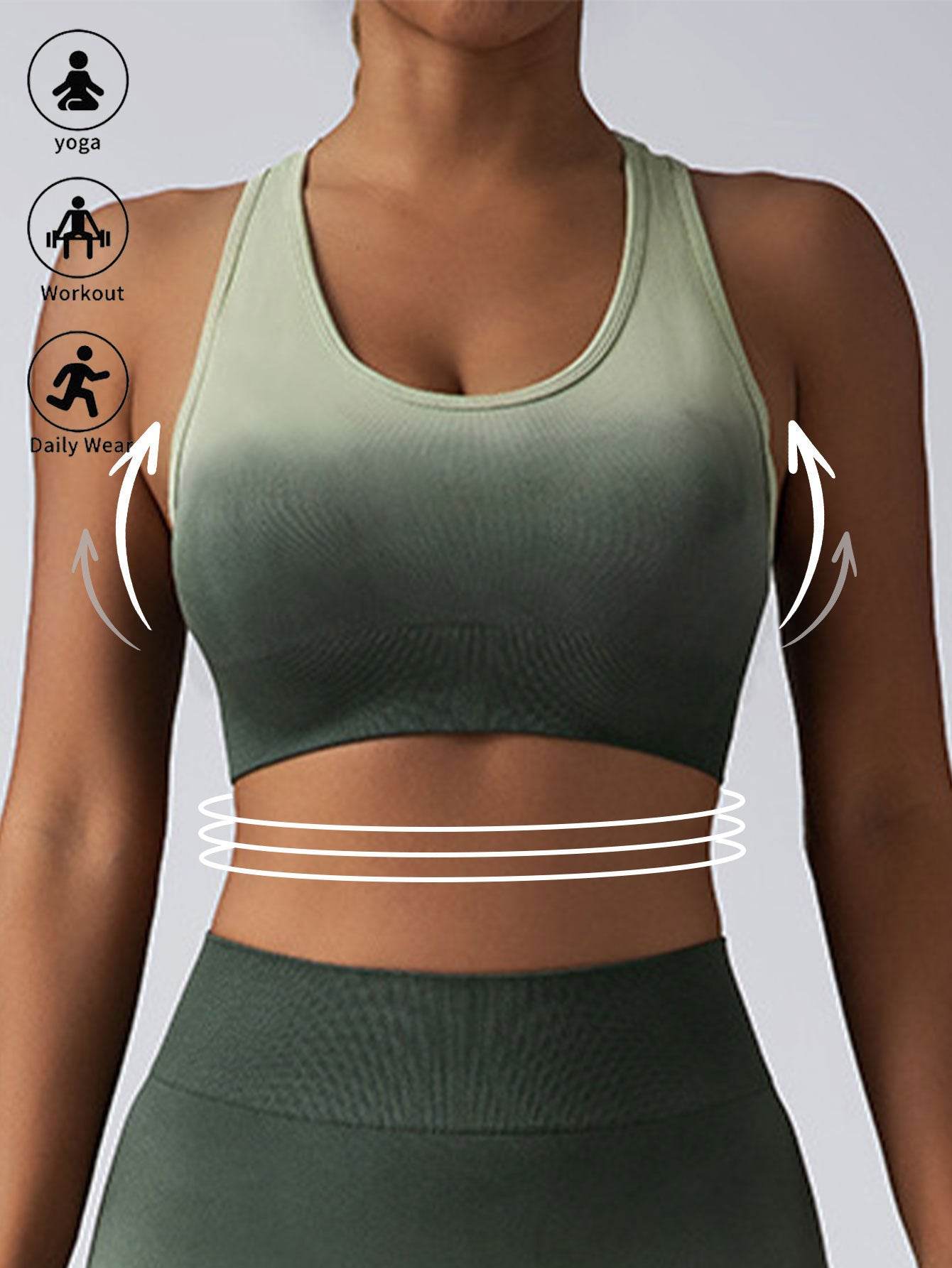 High Impact Sports Bras for Women - Best Racerback Running Bra for Ultimate Support - HOPE Athlete Apparel & Wellness 