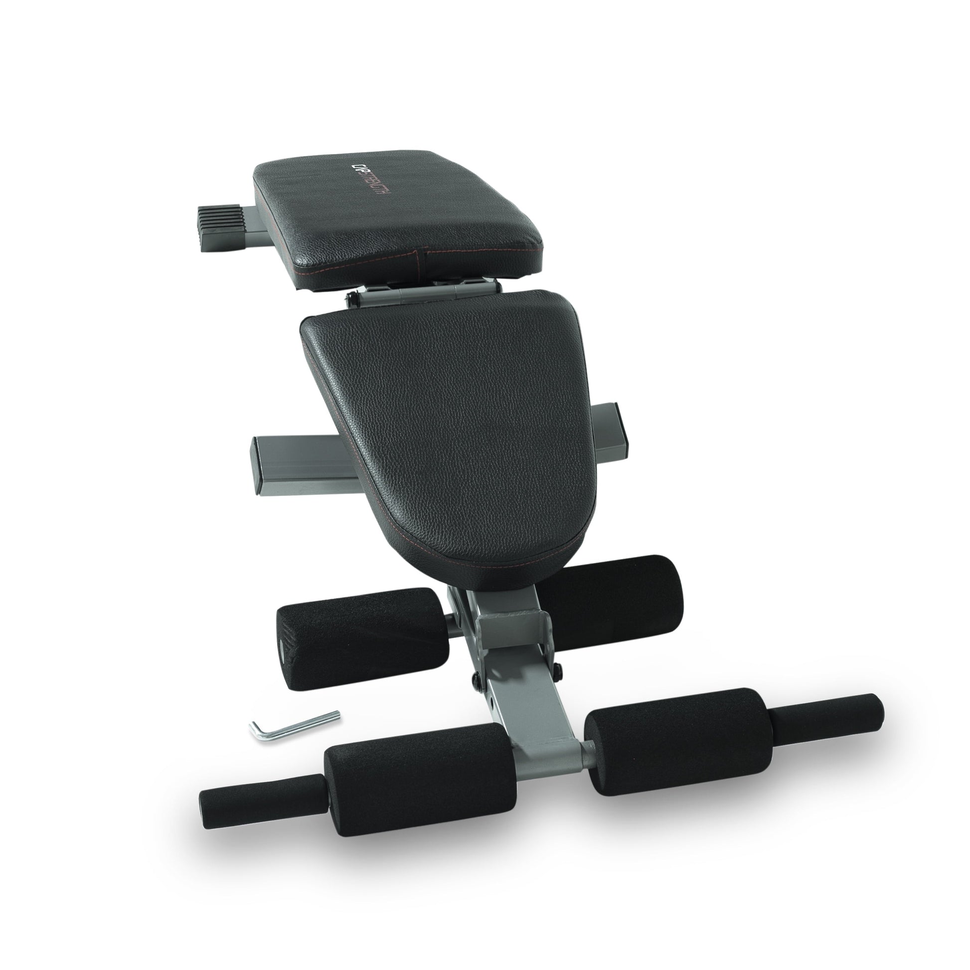 Strength Adjustable Workout Bench - 600 Lb Capacity, Black & Gray -