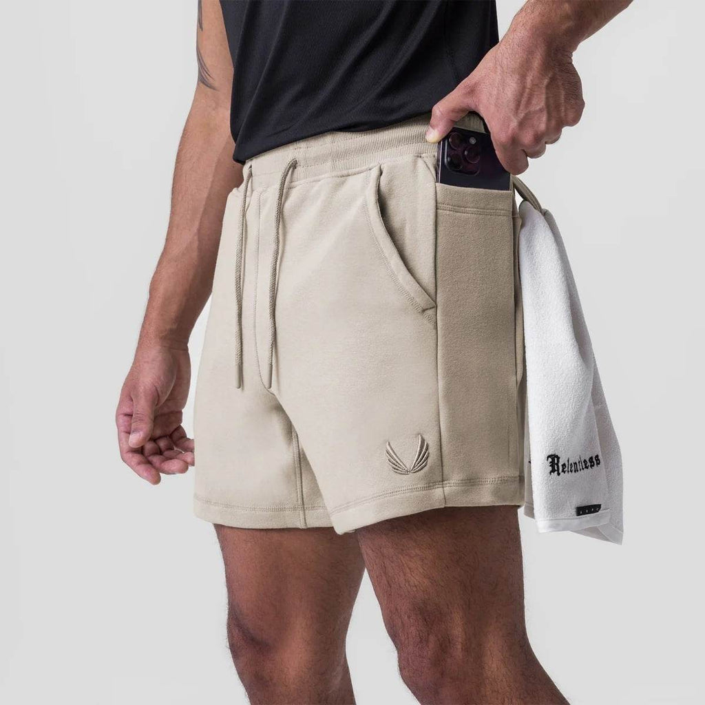Cotton Embroidered Sports Shorts for Ultimate Comfort and Performance - HOPE Athlete Apparel & Wellness 