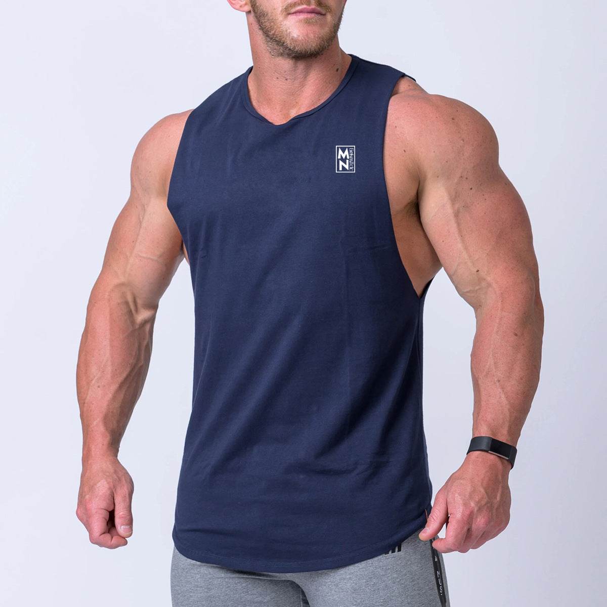 Men's Fitness Vest - Cotton Workout Sleeveless Top - HOPE Athlete Apparel and Wellness