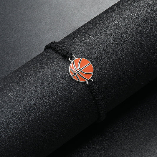 Team Spirit Braided Sport Bracelets - Adjustable Sports Accessories