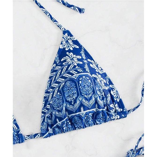 Split Bikini Swimsuit with Unique Printing and Stitching Details - HOPE Athlete Apparel & Wellness 