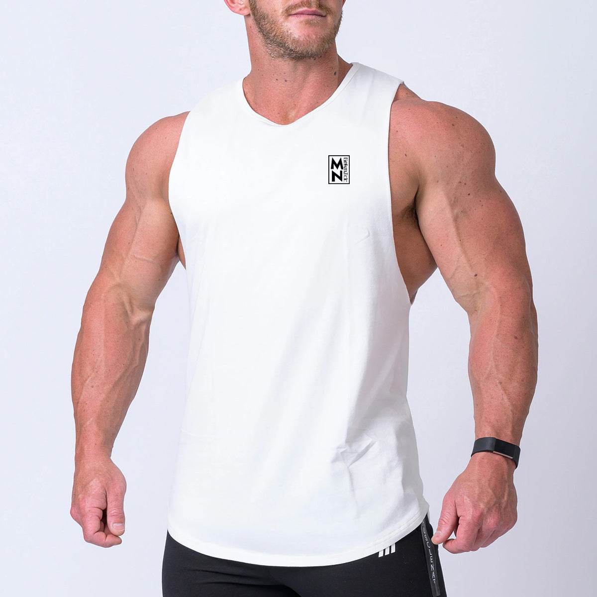 Men's Fitness Vest - Cotton Workout Sleeveless Top - HOPE Athlete Apparel and Wellness