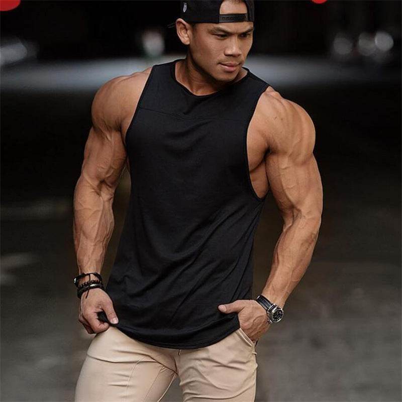 Men's Sports Vest - Cotton Bodybuilding Fitness Tee - HOPE Athlete Apparel and Wellness