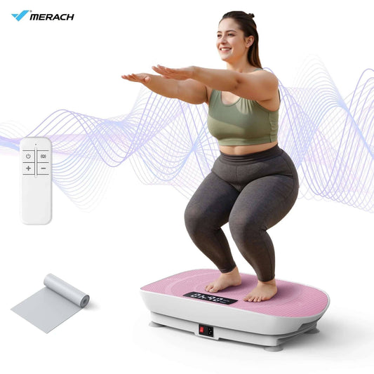 Vibrating Muscle Toner Machine with 300Lbs Capacity for Effective Toning -