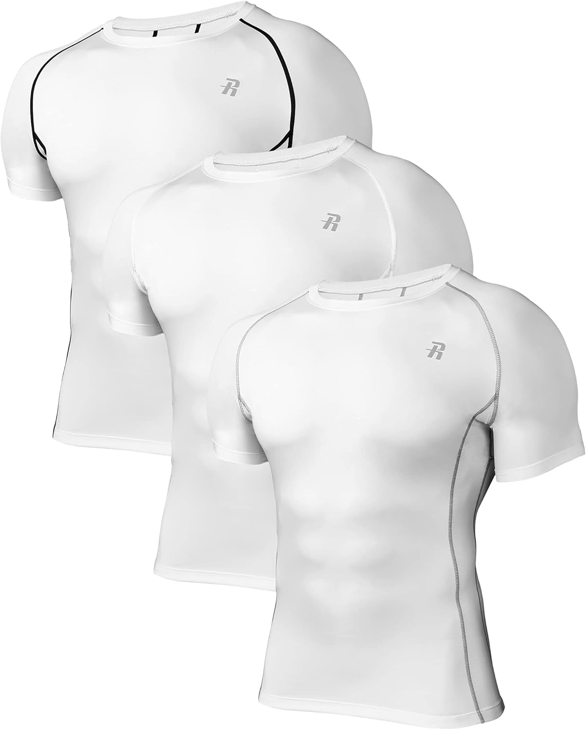 Men'S T-Shirts Short Sleeve Compression Shirts for Men Workout Shirts