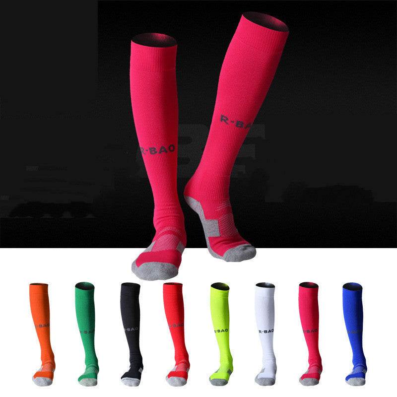 Towel Bottom Long Soccer Socks – Ankle Support & Calf Protection - HOPE Athlete Apparel & Wellness 