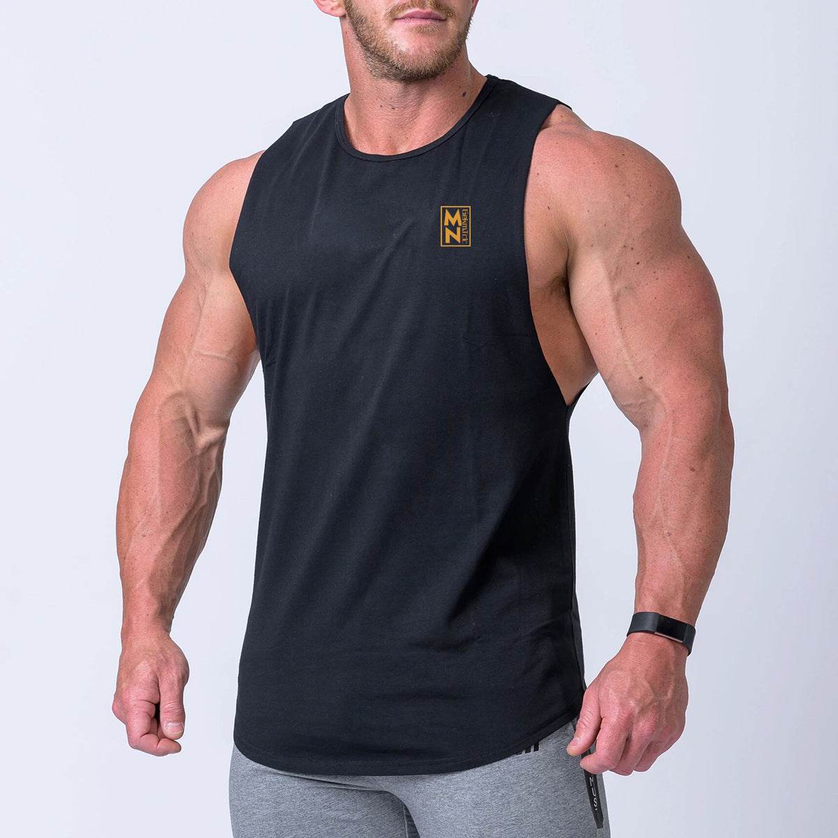 Men's Fitness Vest - Cotton Workout Sleeveless Top - HOPE Athlete Apparel and Wellness